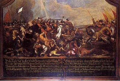 unknow artist The Battle of Saint Gotthard, bavarian oil-painting France oil painting art